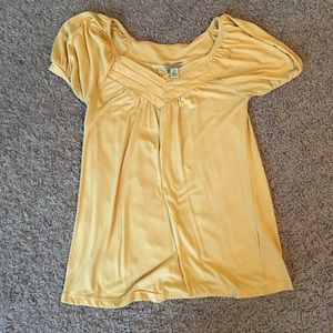 Yellow blouse